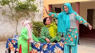 Biah Pr Ladai - Pothwari Funny Drama - Punjabi Funny Video - Bawa Alam Channa Ep5 - funny Clips