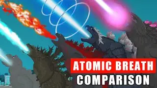 Godzilla Atomic Breath Comparison: Evolution Over the Years