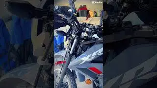 Tusk 30mm Handlebar Risers on Honda XR150L