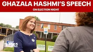FULL: Virginia Lieutenant Governor-Elect Ghazala Hashmi gives victory speech