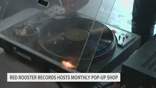 Red Rooster Records hosts monthly pop-up shop