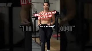 THE PEES BEFORE HITTING A PR LOL | 40kg