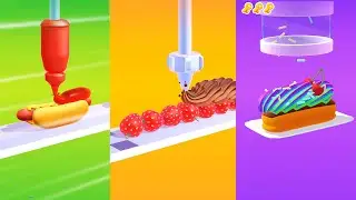 Perfect cream and dessert - relaxing game
