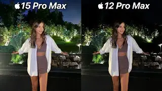 Сравнение тестов камер iPhone 15 Pro Max и iPhone 12 Pro Max