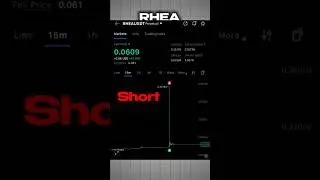 💸 +377$ на шорте RHEA!