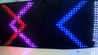 customized LED VIDEO CLOTH/LED STAR CLOTH