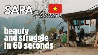 Cinematic 4K Sapa, Vietnam | Beauty & Struggle in 60 Seconds