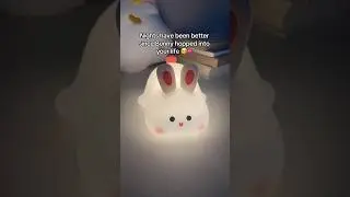 The best night light 🐇lumenitestore.com✨ #bunny #nightlight #lamp #cozy
