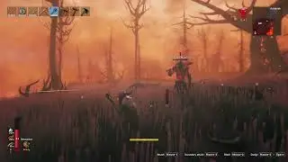 Valheim: Surving Ashlands Without Beating Yagluth and the Queen.