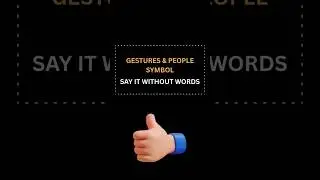 ✋🤝 Gesture & People Symbols Explained | Most Used Emojis in 2025 🌟