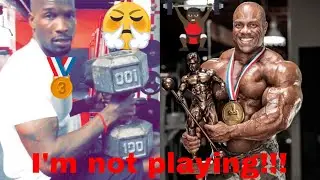 #NFL #ESPN #Bodybuilding Chad Johnson seriously training for Mr. Olympia body building contest.