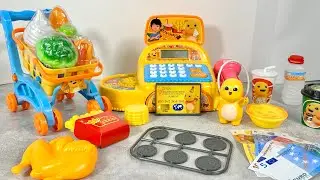 [❤️Toy asmr❤️] Let's go shopping with the yellow 🦖dinosaur🦖 no talking 