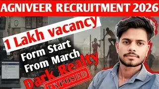 Agniveer Army Recruitment 2026 Dark Realty 😱 || Army Bharti 2026 || Agniveer Letest Update 
