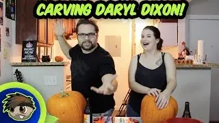 How To Carve a Pumpkin - Daryl Dixon from The Walking Dead