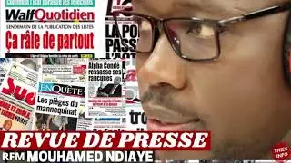 REVUE DE PRESSE RFM , REVUE DE PRESSE AUJOURD'HUI 13 08 2025