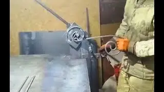 станок холодная ковка своими руками !!! do-it-yourself cold forging machine !!! 2022