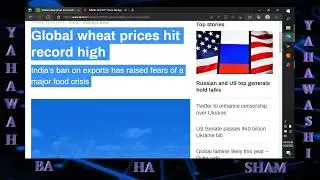 It's going down # 141 Global wheat prices hit record high