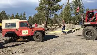 NorCal Crawlers Club Rescues Range Rover on Rubicon Trail 2019