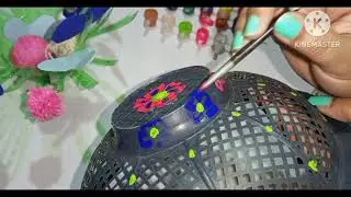 diy/ 🤗craft organizer/ drawing on plastic organizer💞 #youtubeshorts #shortsfeed #youtubevideo
