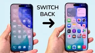 How To Switch Back To Old Icons On iOS 26