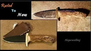 Restoring an Old Rusted Knife - Preventing Future Rust