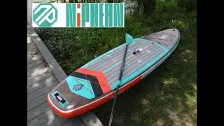 Niphean 11 ft Chestnut inflatable SUP, Lincoln State Park, Santa Claus, Indiana