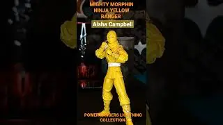 Power Rangers Lightning Collection Mighty Morphin Ninja Yellow Ranger #shorts