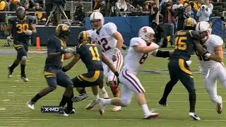 Andrew Luck Trucks Defender On A 58 Yard Run 2010 Stanford vs Cal (4K)