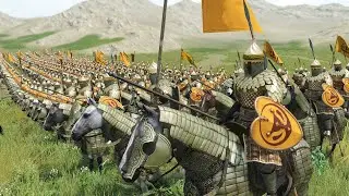 500 Sultan&rsquo;s Cavalry vs 500 Vikings | Mount & Blade 2 Epic Battle