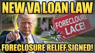 New VA Loan Law 2025 EXPLAINED: How Trump's H.R. 1815 Protects Veterans From Foreclosure!