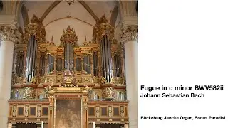 Fugue in c minor BWV582ii J.S. Bach