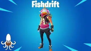 Fishdrift - Skin Showcase & Gameplay - Fortnite - Infinite Drift Pack