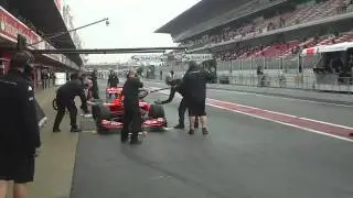 Timo Glock doing pratice stop - IMAG0062.AVI