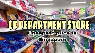 CK Department Store // best price in Singapore at Chinatown.