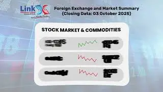 Foreign Exchange & Market Summary &ndash; Closing Data ( 03 October 2025) | Link International Exchange