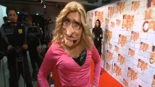 Spoofing Madonna at the 2006 MTV EMA