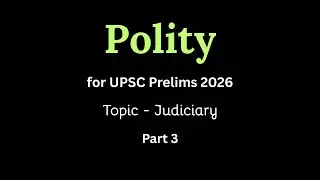 Polity Live | UPSC 2026 Prelims  | UPSC MindGame