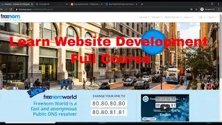 Website Development Full Course | Learn Website Development from Scratch