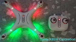 Syma X8 Calibration in English