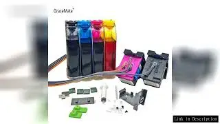 60XL Ink Supply System Replacement for HP 60 Hp60 Ciss Ink Tank Kit Deskjet D1660 D2530 D2545 C4780