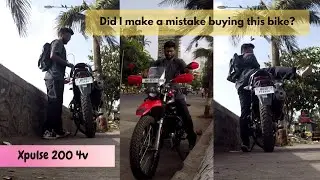 Xpulse 200 4v Short Rider Review Video | 825mm seat height #heromotocorp #motovlog #bike
