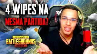 WIPEI 4 SQUADS SÓ NESSA PARTIDA 😳 - PUBG MOBILE