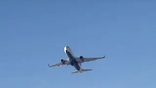 Salt Lake City Planespotting - 50+ Takeoffs on a Cold Winter Afternoon