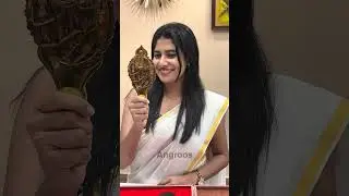 ✨ Aranmula Kannadi Gift Set | Traditional Kerala Brass Mirror &ndash; Angroos Handicrafts