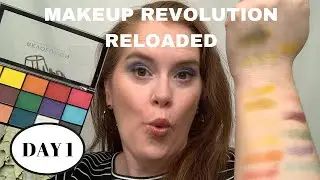 MAKEUP REVOLUTION PALETTE Marvelous Mattes Swatches