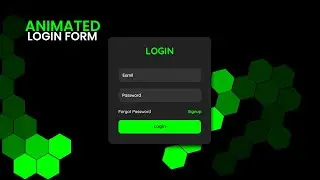 Animated Login Form using Html & CSS Only | CSS Animation