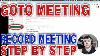 ✅ How To Record Meeting Webinar In GoTo Meeting 🔴