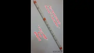 How to make pvc flute F sharp professional flute measurements size chart of branded company flute
