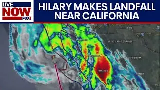 Hurricane Hilary: Landfall in Baja California Peninsula, extreme flooding likely | LiveNOW from FOX