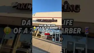 Day in the life of a 24 year old Barber! Off day? 🤑💈 #barber #barbershop #colbeecutz #dallasbarber